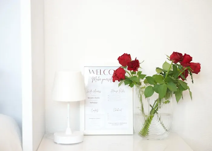 Bright Tiny - Shared Pool & Sauna - Free Parking - Air Condition * Muralto