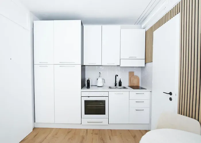 Apartament Bright Tiny - Shared Pool & Sauna - Free Parking - Air Condition Muralto